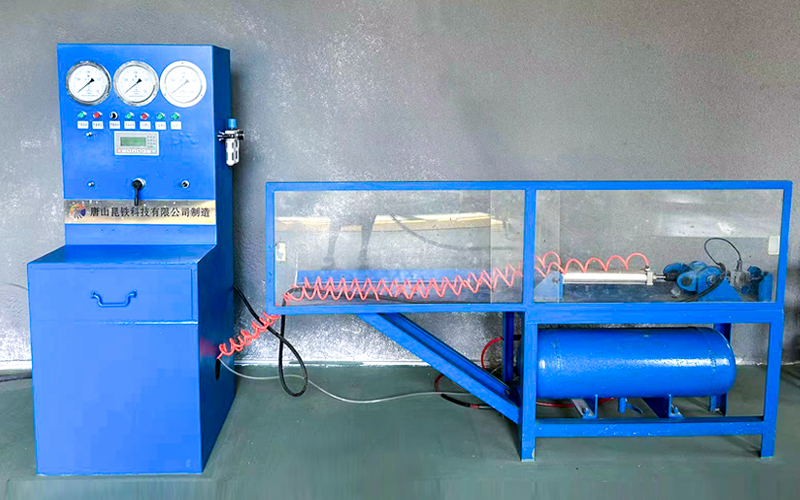 Наша компания самостоятельно разработала испытательные скамейки как для пневматических, так и для гидравлических цилиндров